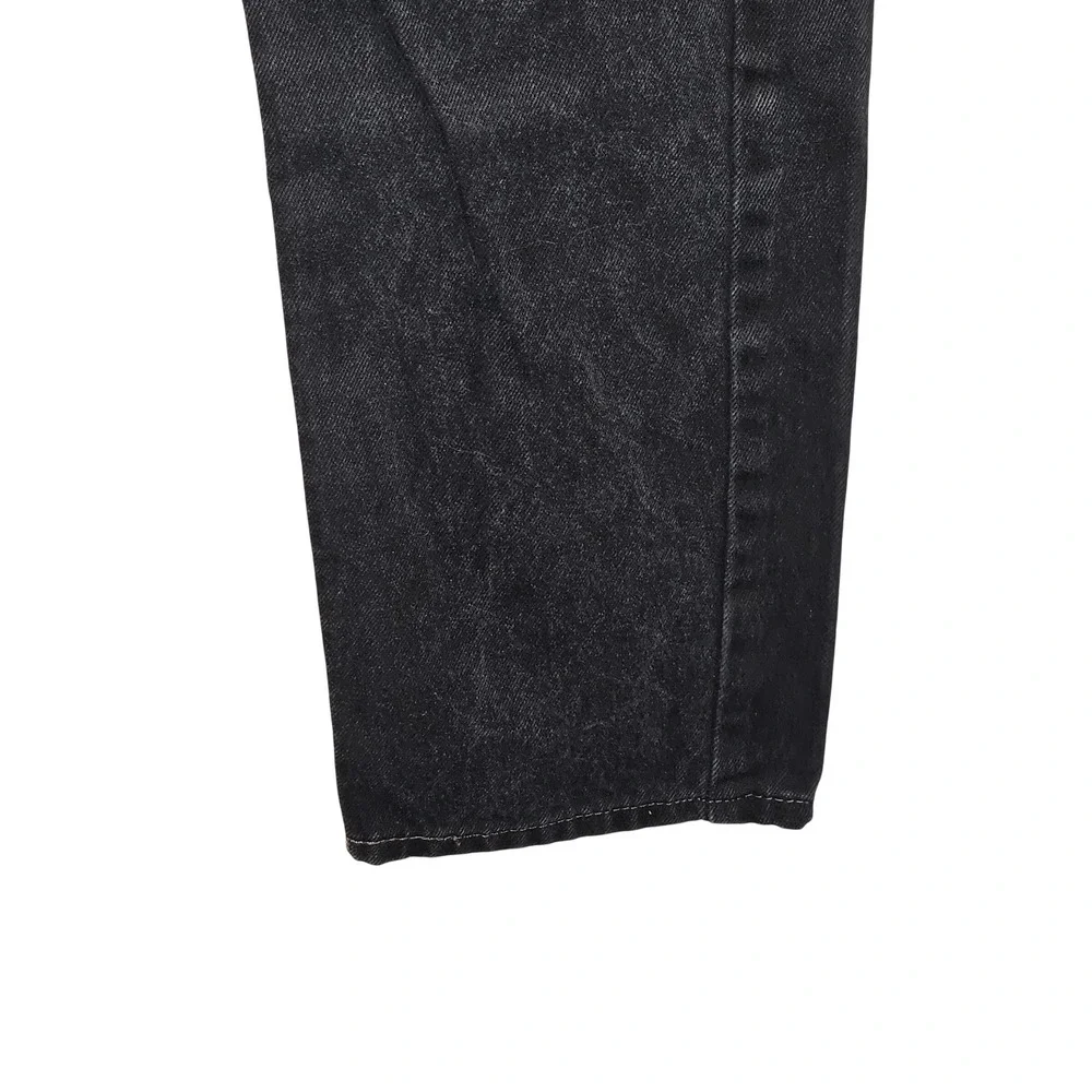 Levi's 505 Black Jeans Straight‎ Leg 100% Cotton Classic Fit Denim 30 32 L32